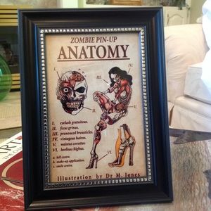 Zombie pinup picture